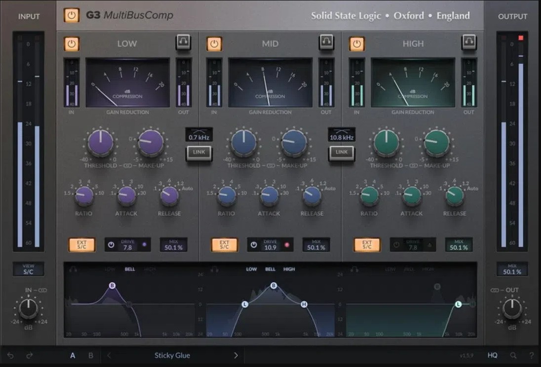 Solid State Logic SSL G3 MultiBusComp  Native (Latest Version)